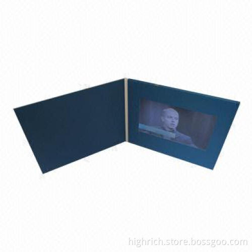 7-inch LCD Screen Video Brochure Greeting Card